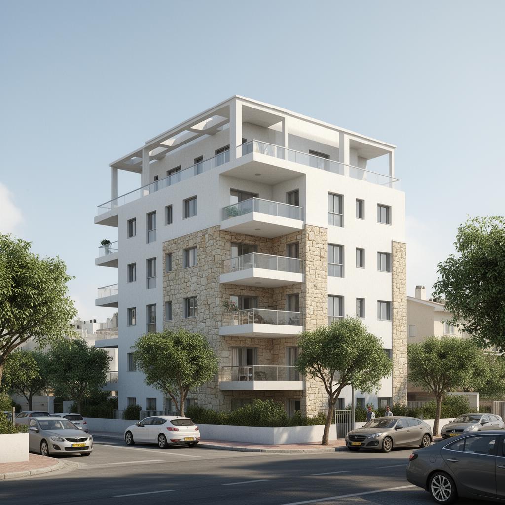 הדמיית פרויקט תמ״א · קריית ביאליק